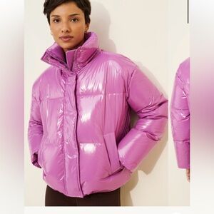 Shine Boxy Puffer Jacket Year of Ours Size XS Womens